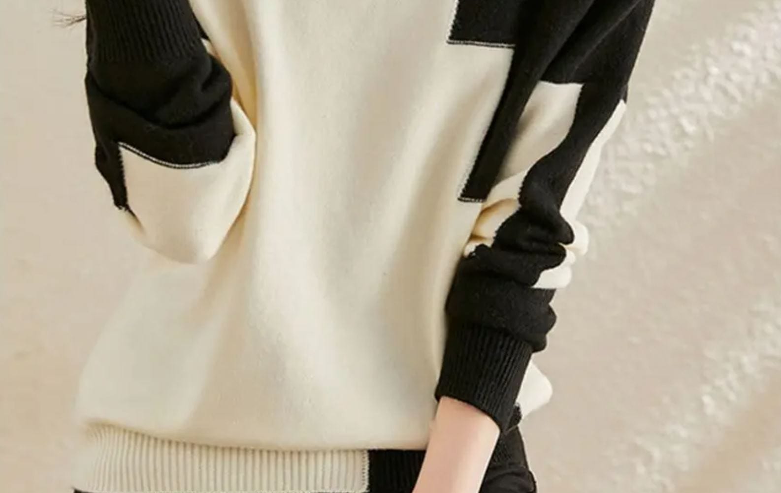 JENNIE - Vielseitiger Damen-Strickpullover