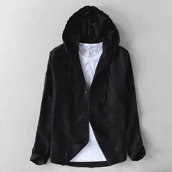 JEROME - Lässige Gestreifte Kapuzenhemden 2024