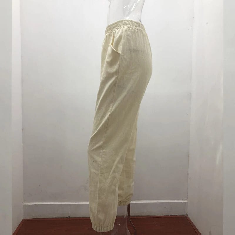 JESIAH - Lässige Knöchellange Hose