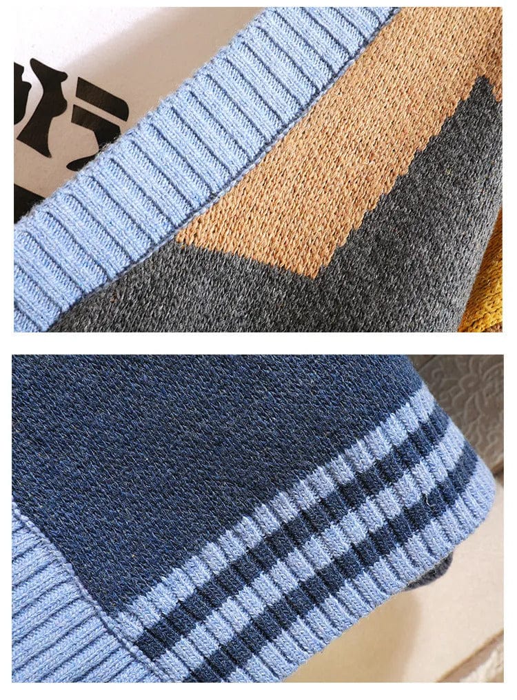 JOHN - V-Ausschnitt Stilvoller Pullover