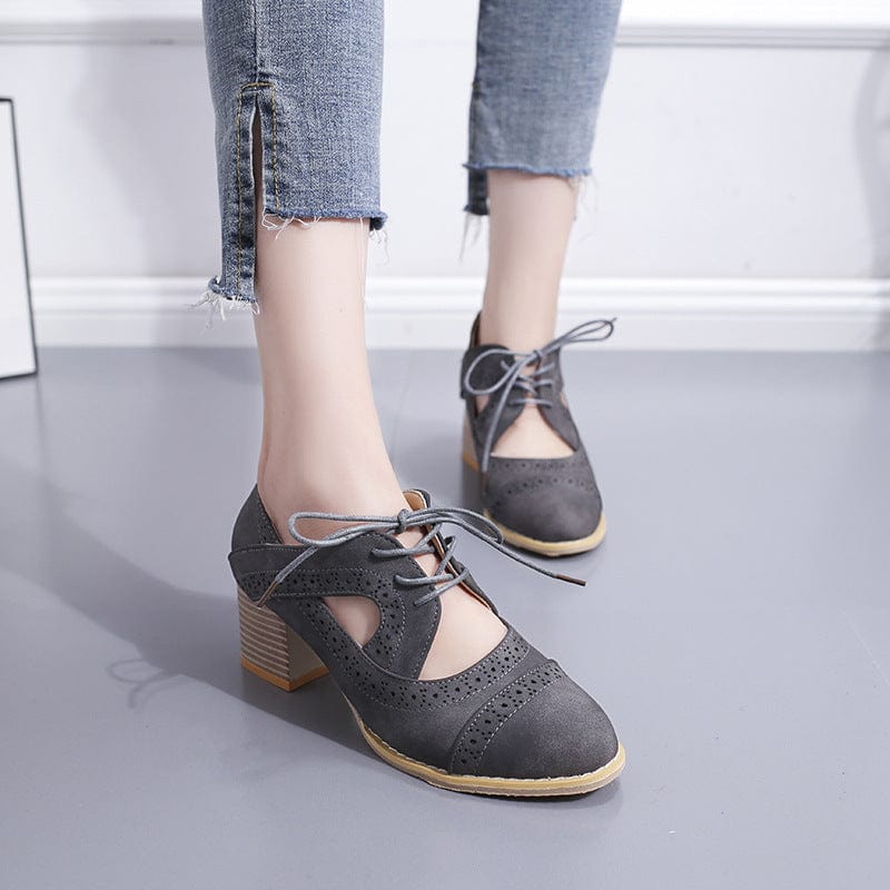 JUDY - Leder-Schuhe im Mittelalterstil