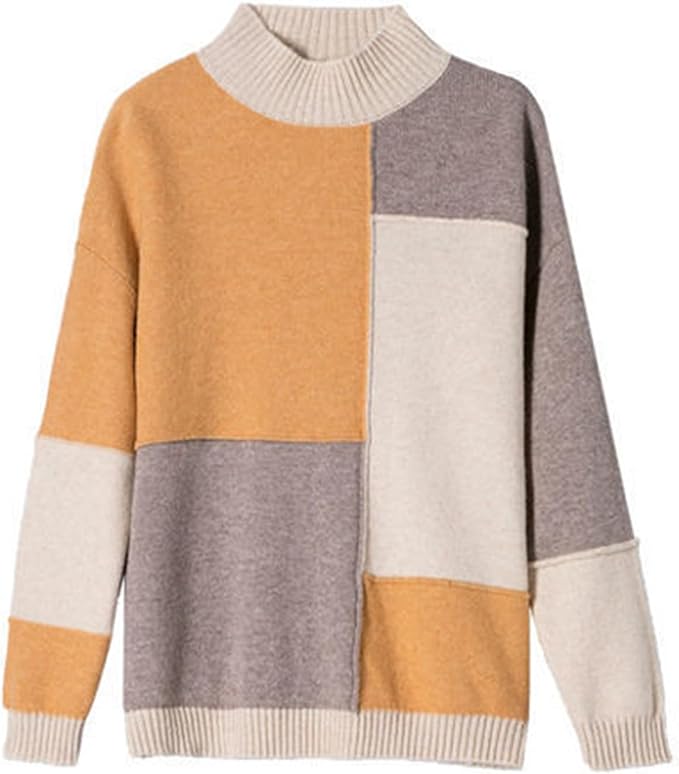 KARINA - Rollkragen Strickpullover