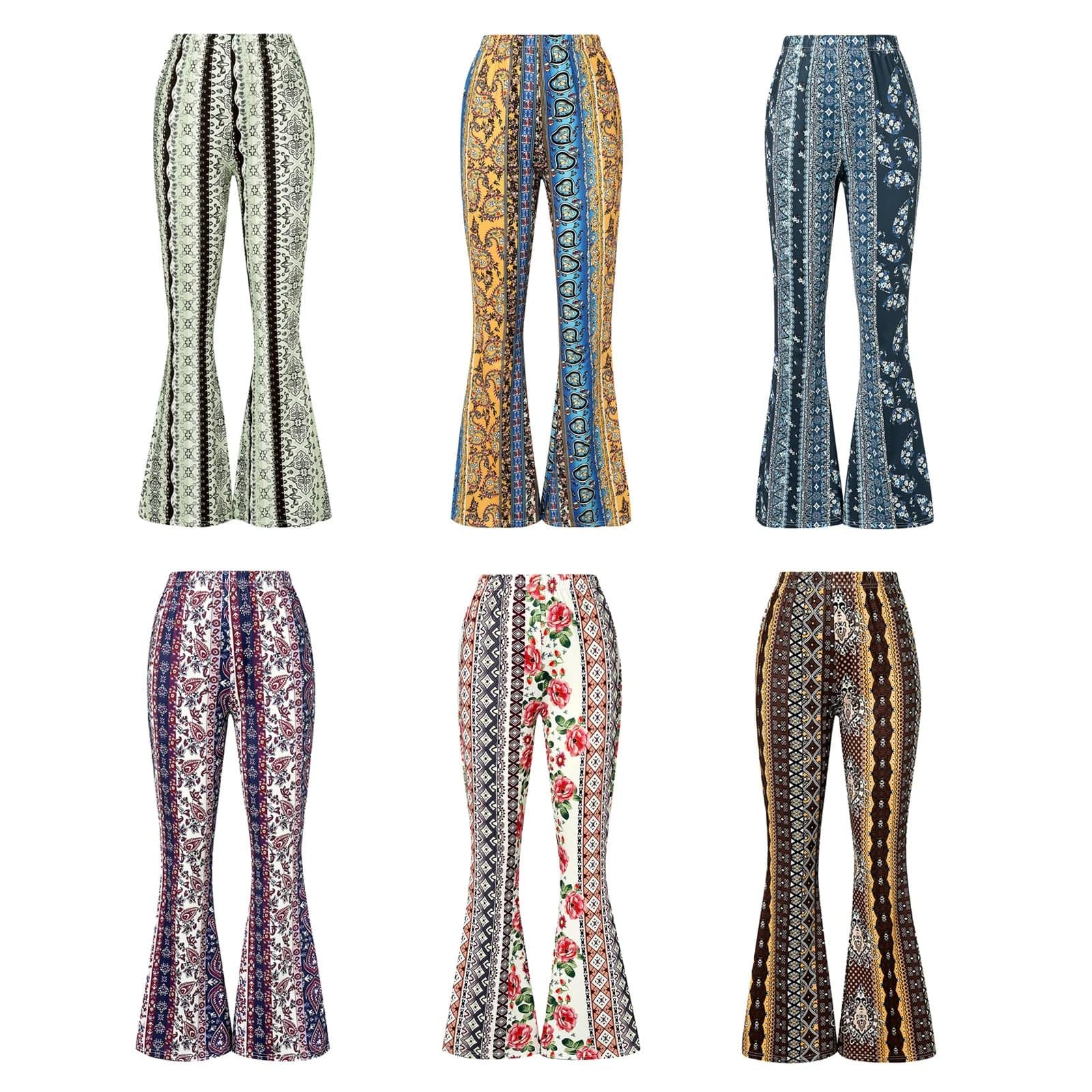 KESIA - Leggings mit hoher Taille und Schlaghose