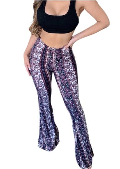 KESIA - Leggings mit hoher Taille und Schlaghose