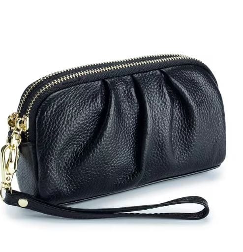 KIA - Geldbörse mit großem Fassungsvermögen in Krokodiloptik