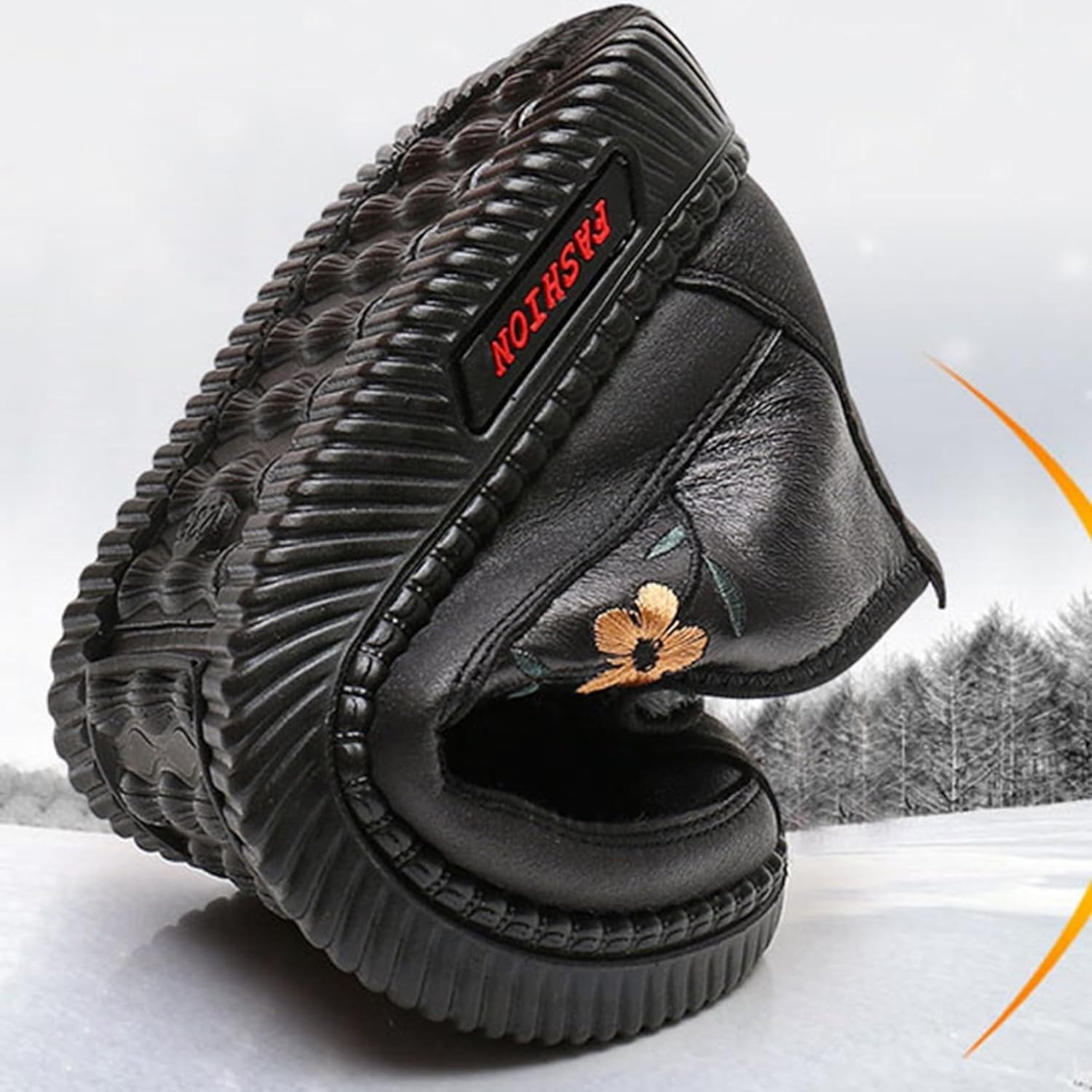 KIEL - Damen-Winter-Sportschuhe aus dickem Plüsch