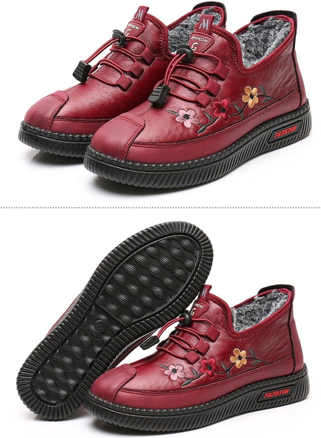 KIEL - Damen-Winter-Sportschuhe aus dickem Plüsch