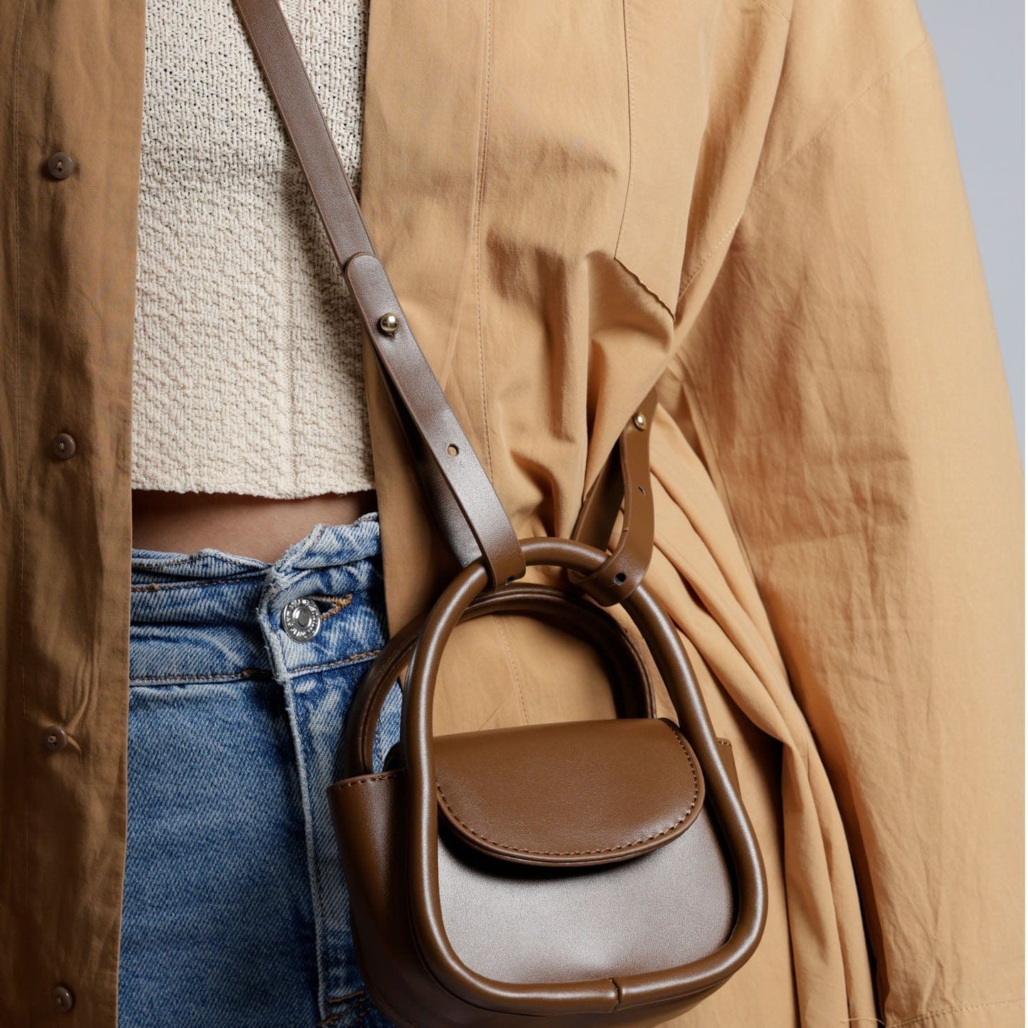 KLIO - Modedesigner Mini-Schultertasche