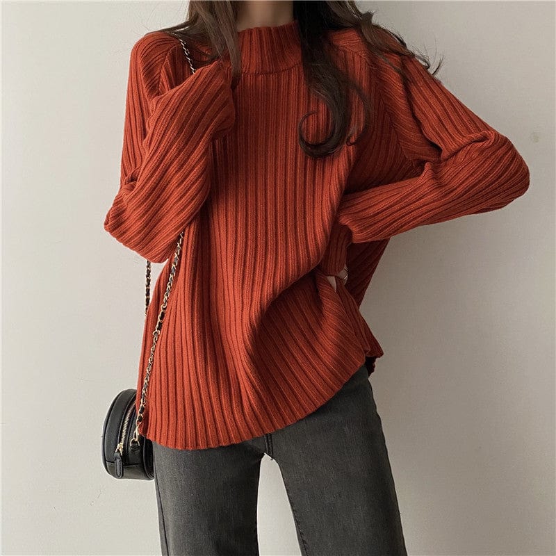 LALA - Dick gestrickter Pullover