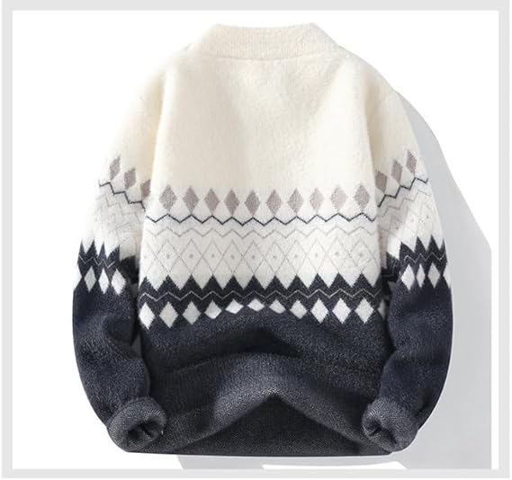 LAWRENCE - Diamantmuster Freizeitpullover 2024