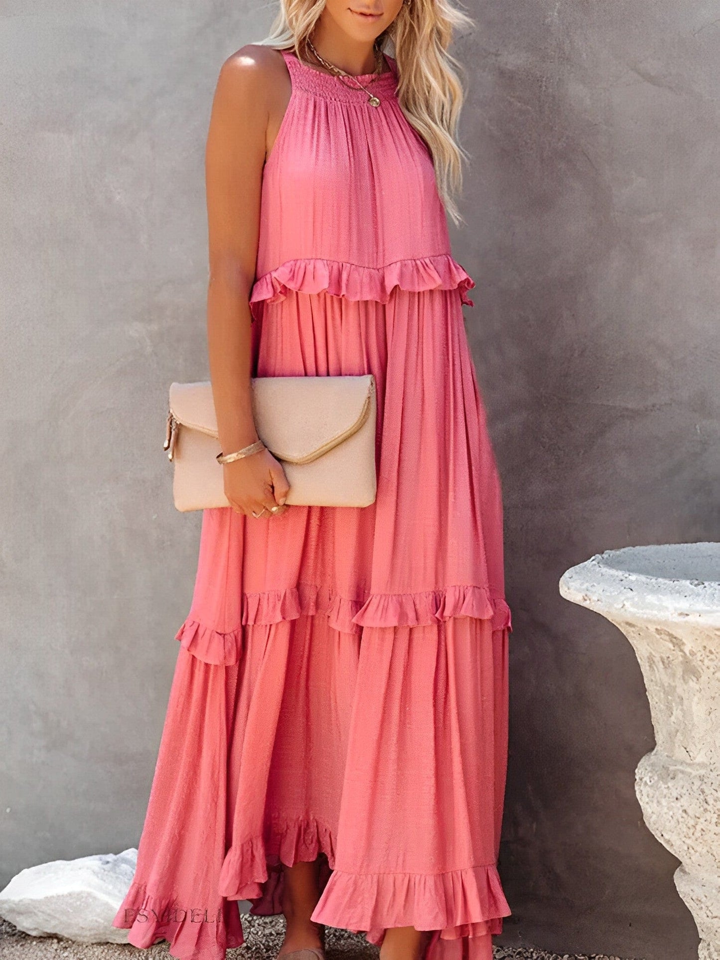 Lucia Comér® - Elegantes Boho-Sommerkleid