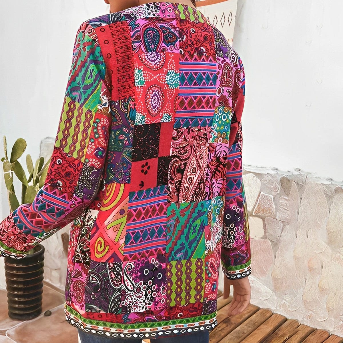 Lucia Comér® - Stilvolle Blumenweste