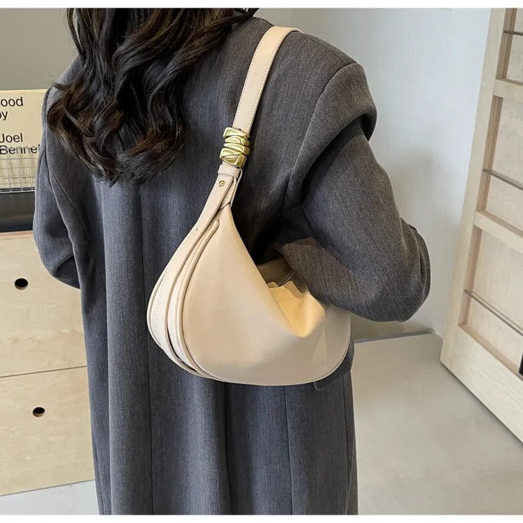 OLAH - Vintage Schultertasche aus weichem Leder