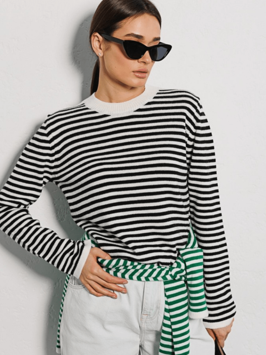 ONIE - Striped Knitted Sweater