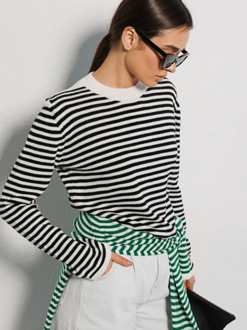 ONIE - Striped Knitted Sweater