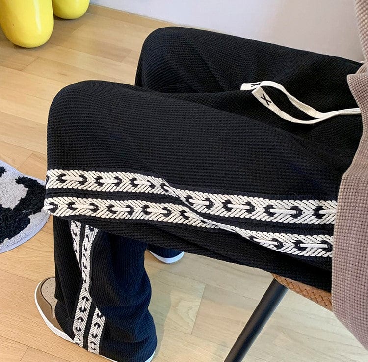 RANIER - Gerade, weit geschnittene Baggy-Hosen