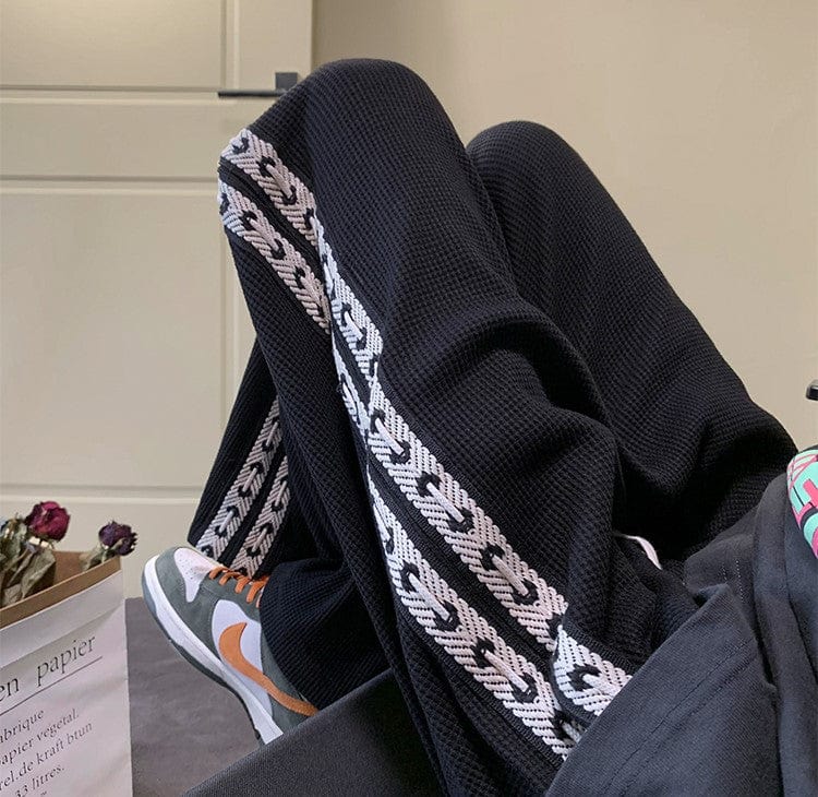 RANIER - Gerade, weit geschnittene Baggy-Hosen