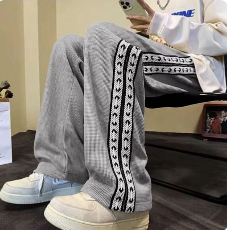 RANIER - Gerade, weit geschnittene Baggy-Hosen