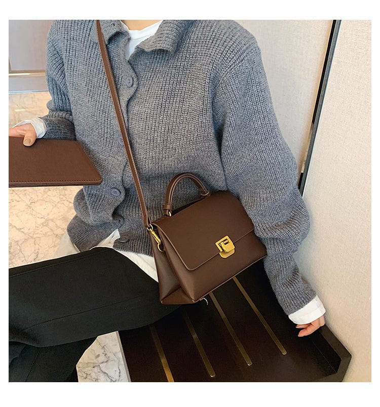 ZEN - Elegante kleine quadratische Umhängetasche 2024