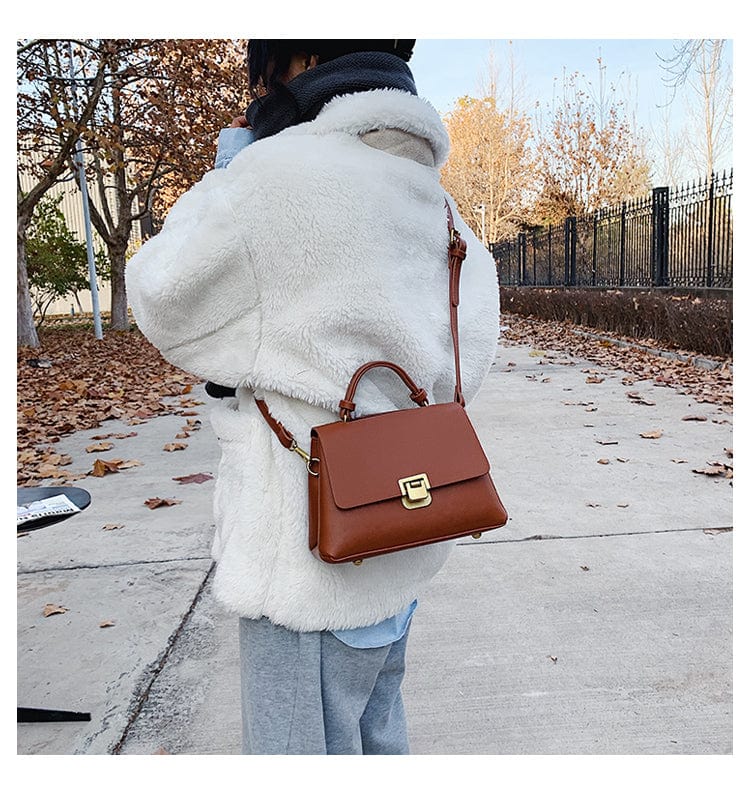 ZEN - Elegante kleine quadratische Umhängetasche 2024