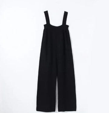 ZOE - Ärmelloser locker gestrickter Jumpsuit