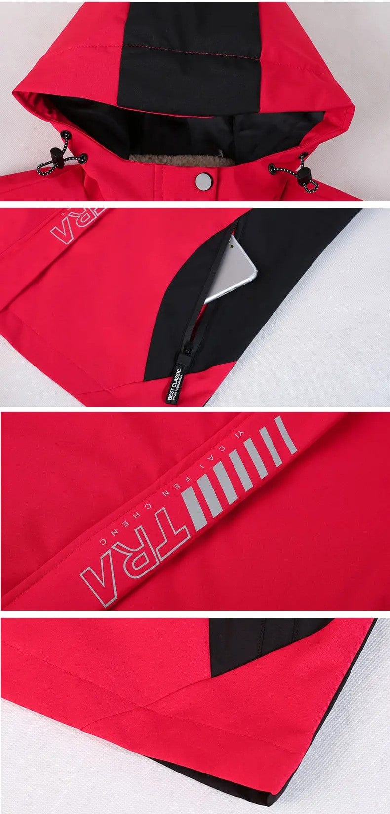 ALIANA - Baumwollgefütterte Winterjacke