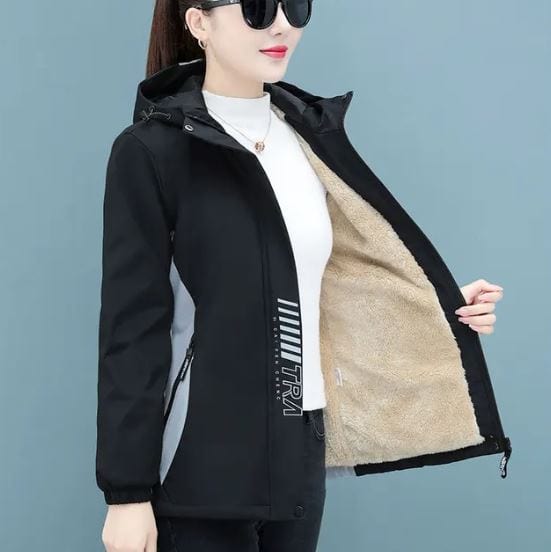 ALIANA - Baumwollgefütterte Winterjacke