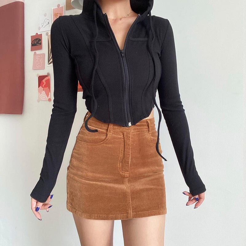 DEBORAH - Slim Fit Kurzer Cardigan