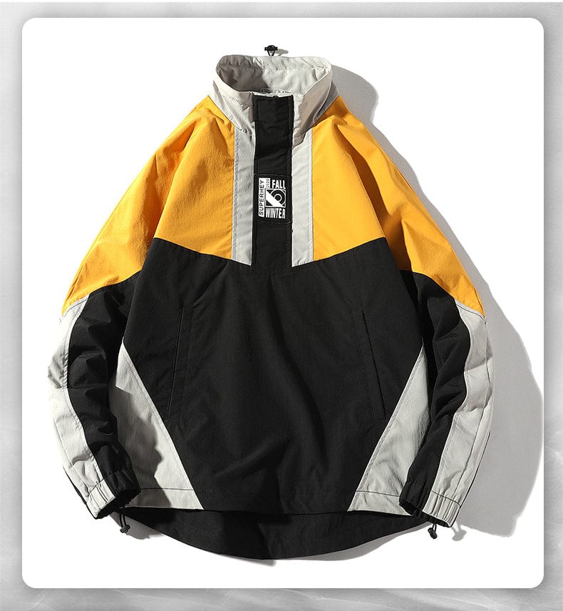 DENNIS - Retro-Farbiger Hip Hop Jacke