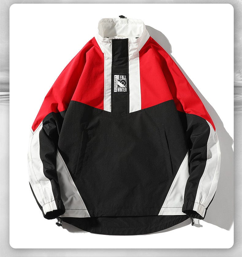 DENNIS - Retro-Farbiger Hip Hop Jacke