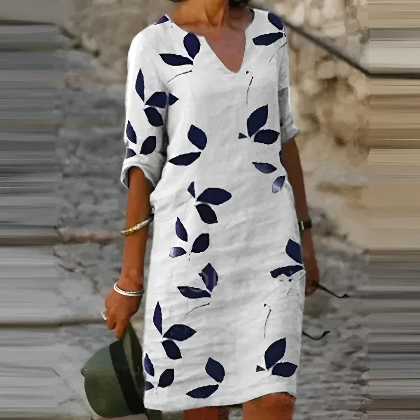 Elle&Vire® - Einzigartiges Kleid mit Blumenmuster