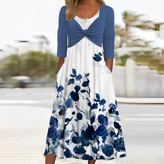 Eva Janssen® - Stylisches Kleid mit Seitentaschen