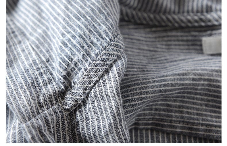 JEROME - Lässige Gestreifte Kapuzenhemden 2024