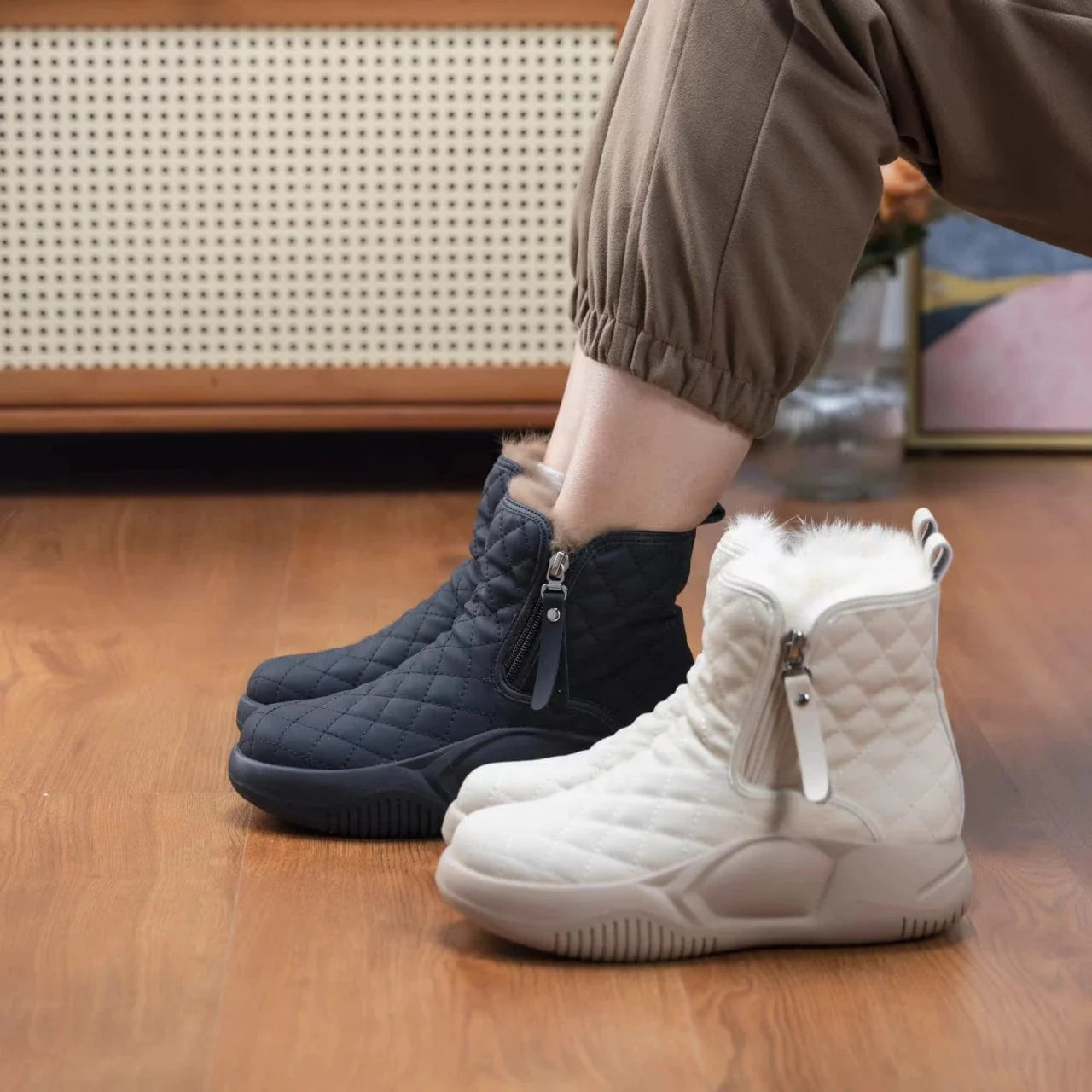 JES - Warme und Bequeme Schneestiefel 2024