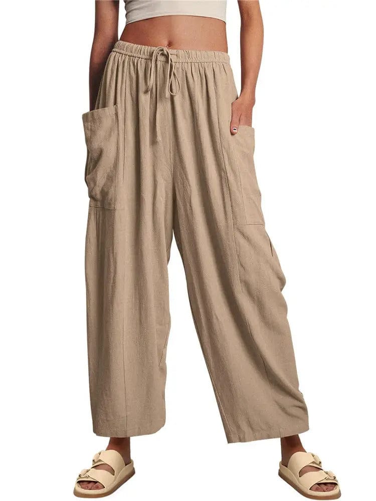 JUSTMINE - Vintage Hose mit weitem Bein