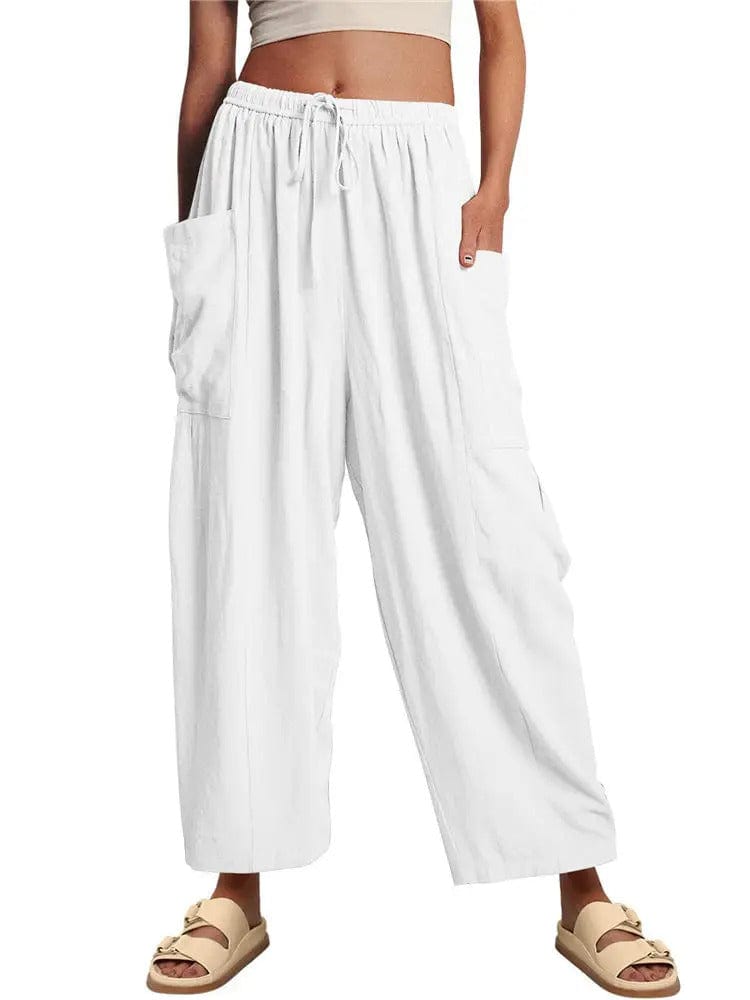 JUSTMINE - Vintage Hose mit weitem Bein