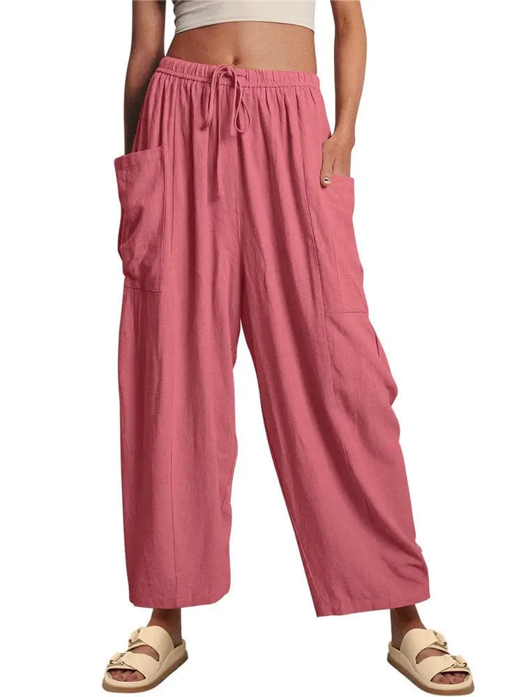 JUSTMINE - Vintage Hose mit weitem Bein