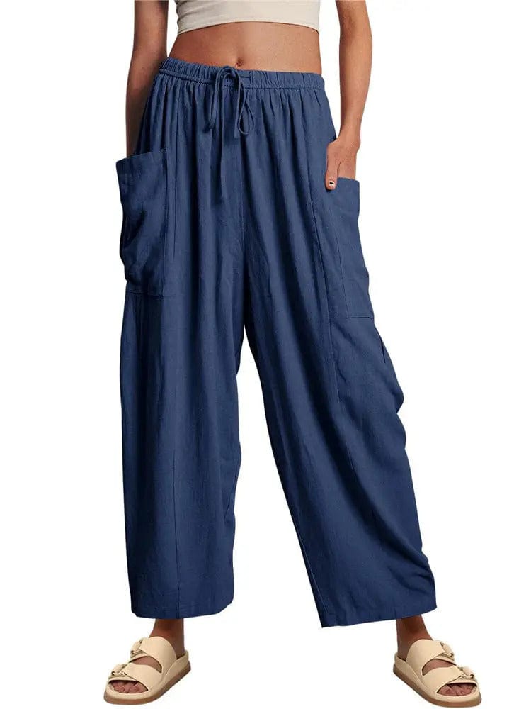 JUSTMINE - Vintage Hose mit weitem Bein
