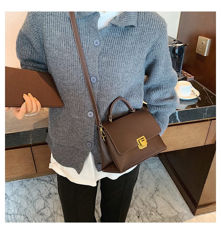 ZEN - Elegante kleine quadratische Umhängetasche 2024