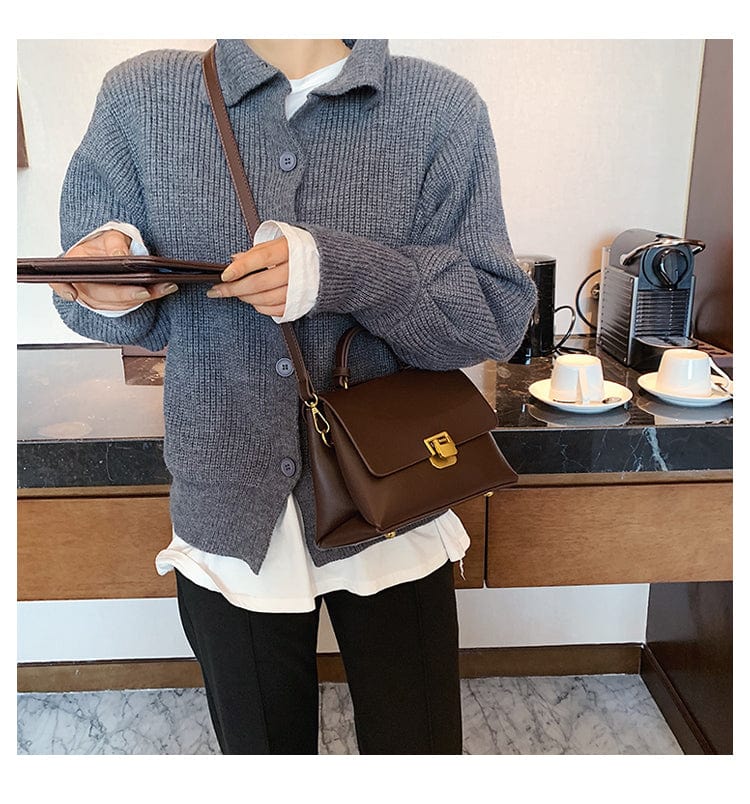 ZEN - Elegante kleine quadratische Umhängetasche 2024