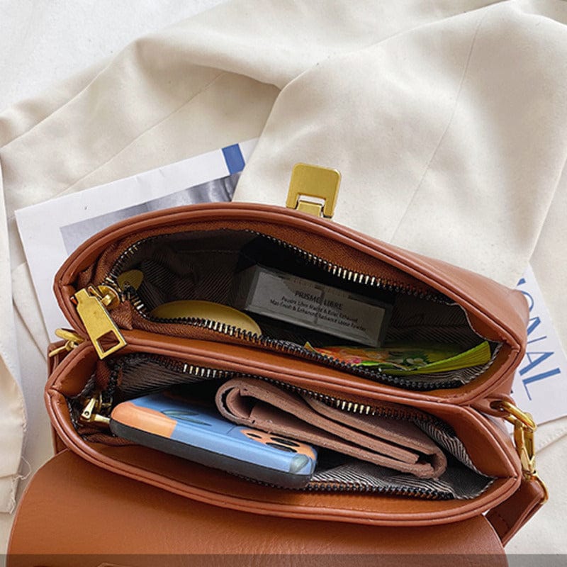 ZEN - Elegante kleine quadratische Umhängetasche 2024