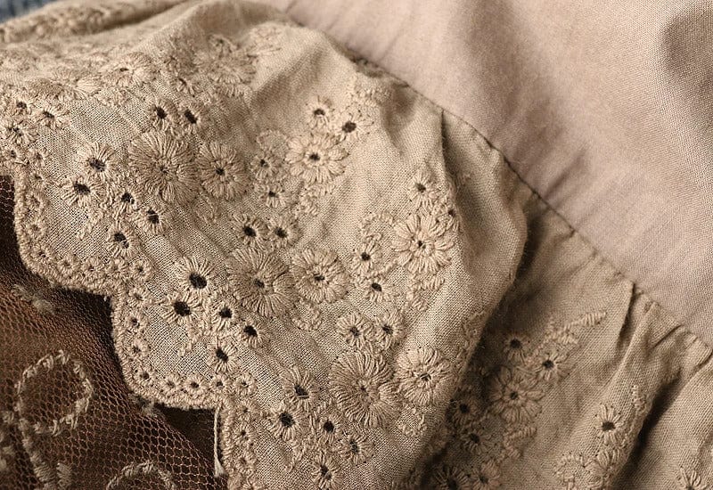 ZETA - Layer Lace Hose mit weitem Bein